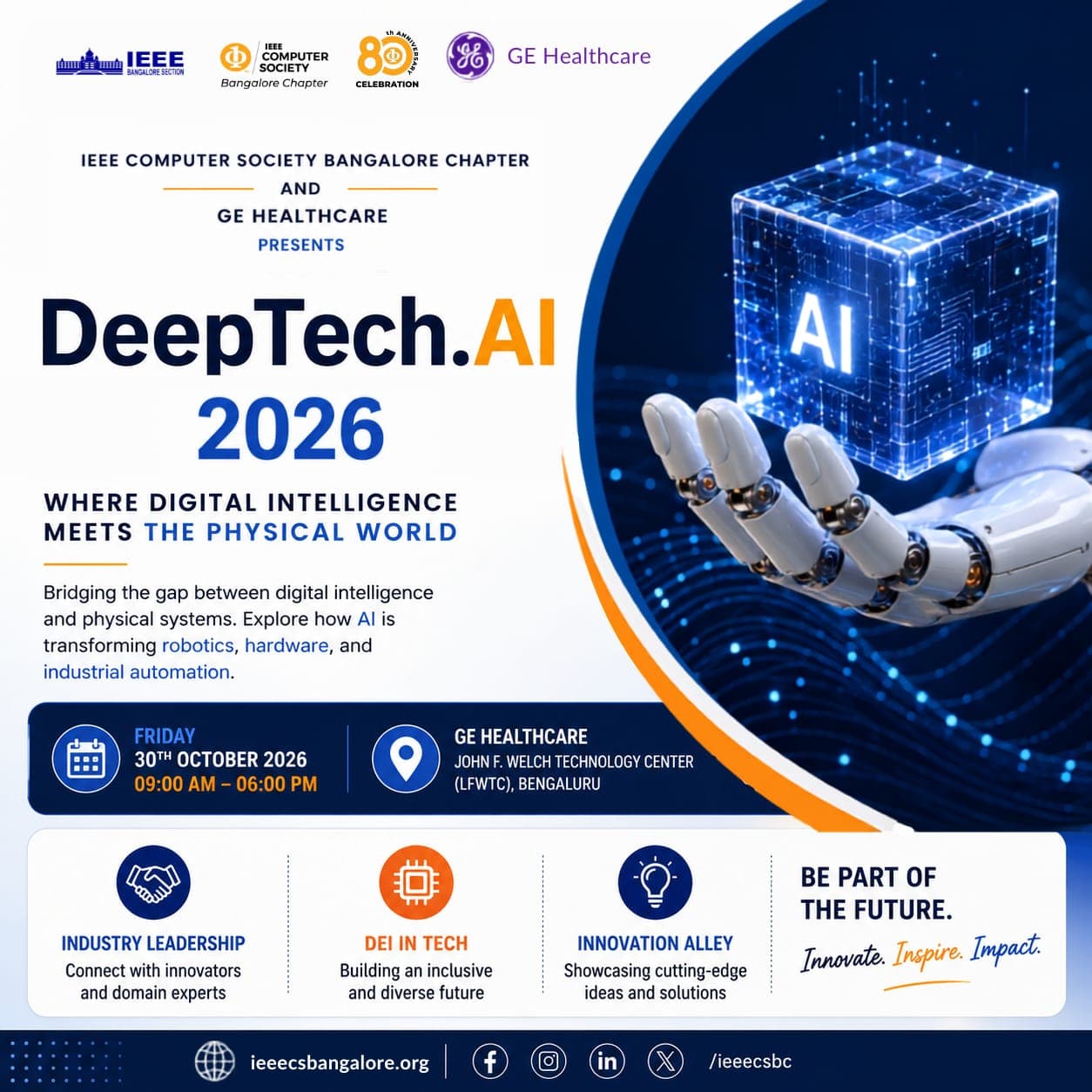 DeepTech.AI 2026 - Where Digital Intelligence Meets the Physical World