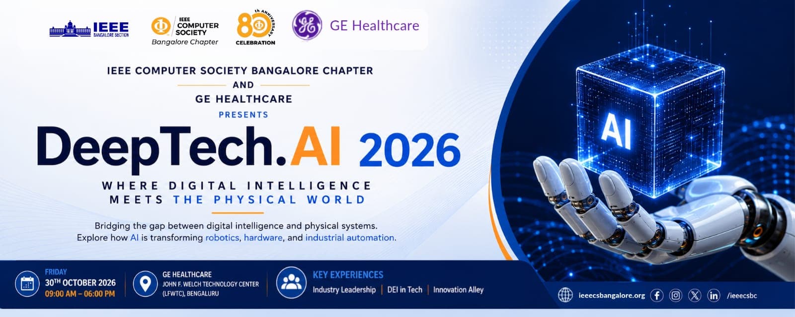 DeepTech.AI 2026 - Where Digital Intelligence Meets the Physical World